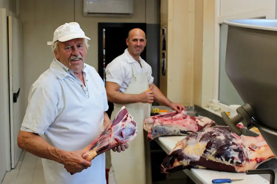 Employee in production