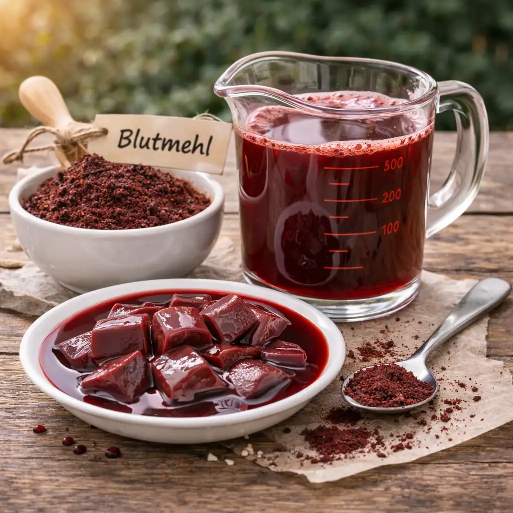 Blut als BARF-Zusatz