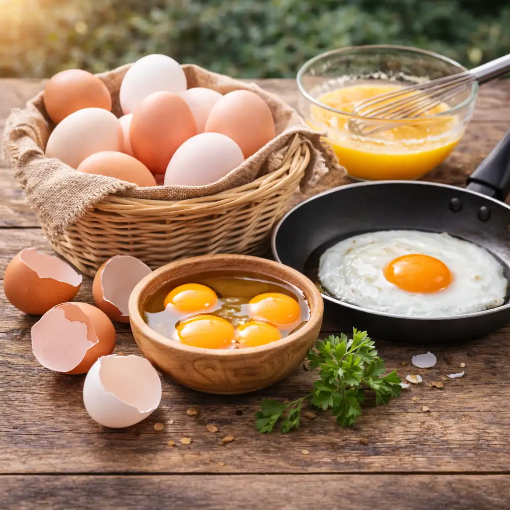 Ägg vid BARF-utfodring